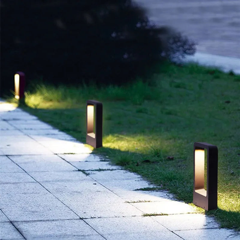 TerraLuxe - Lampada da Giardino Impermeabile da Terra per Esterni