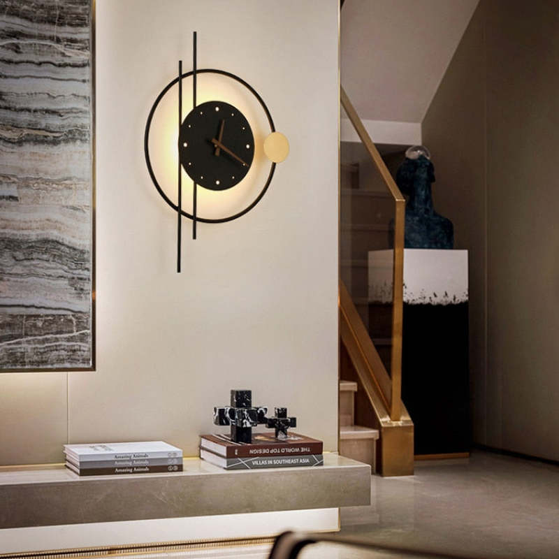 Chronos - Reloj de pared con iluminación LED