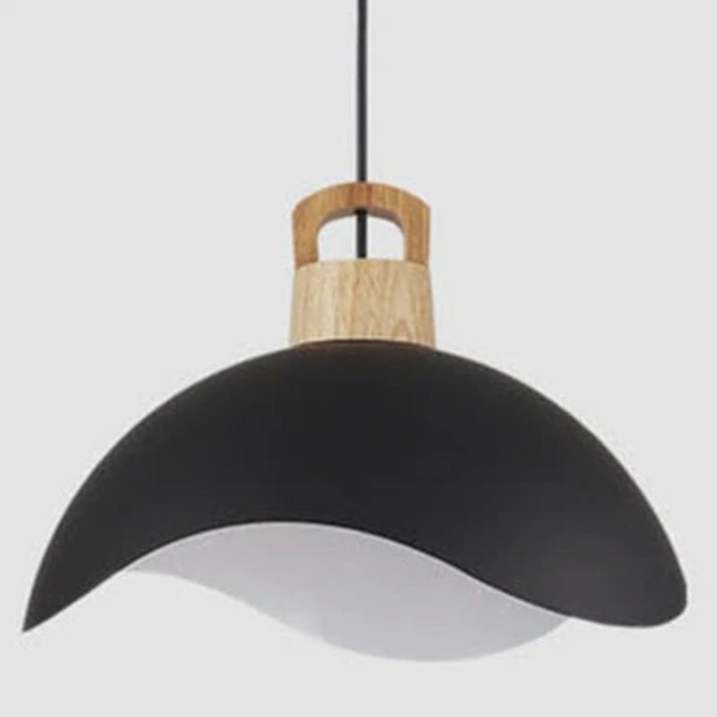 ElegantLuxe - Lampe à suspension vintage en métal noir