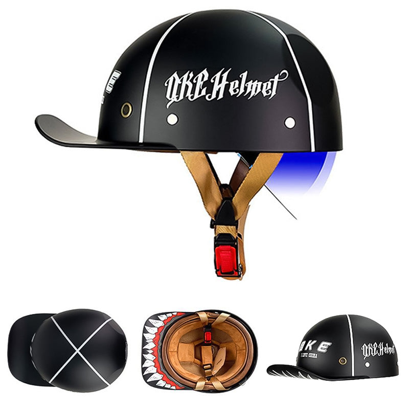 Motorrad-Baseballhelm - DOT genehmigt