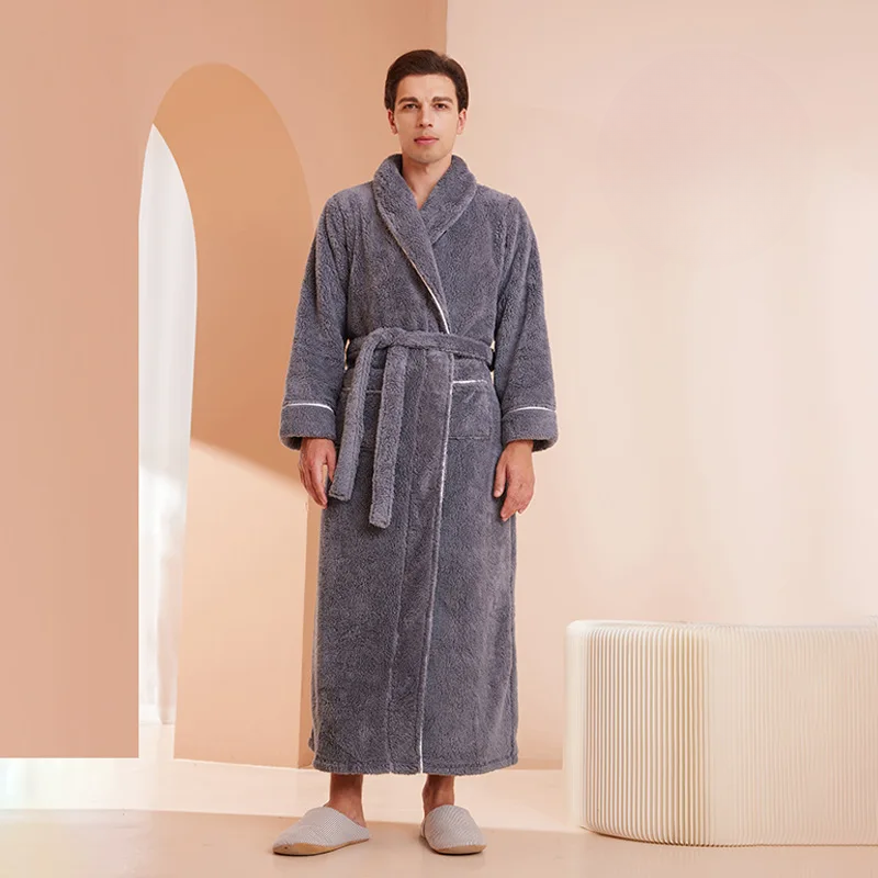 FleeceComfort –  bathrobe in Flanel