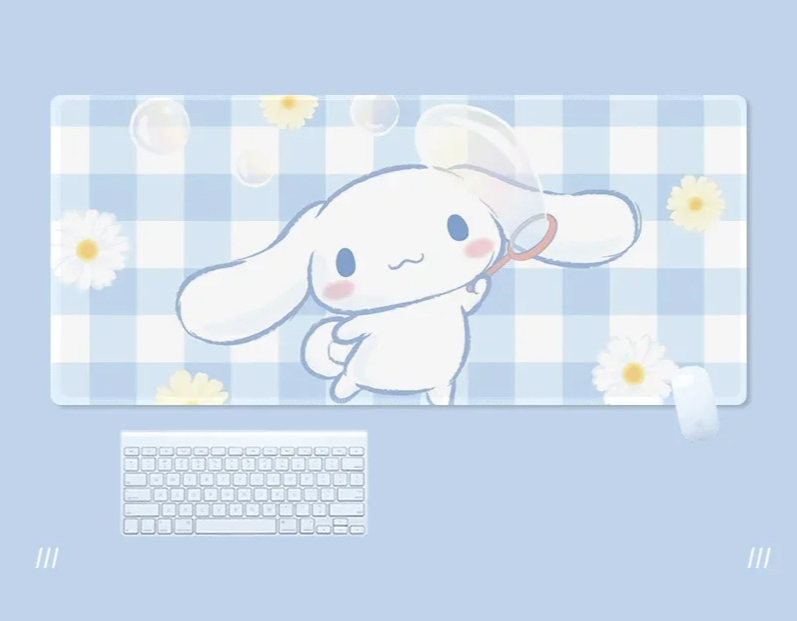 Cinnamoroll Kuromi skrivebordsmåtte