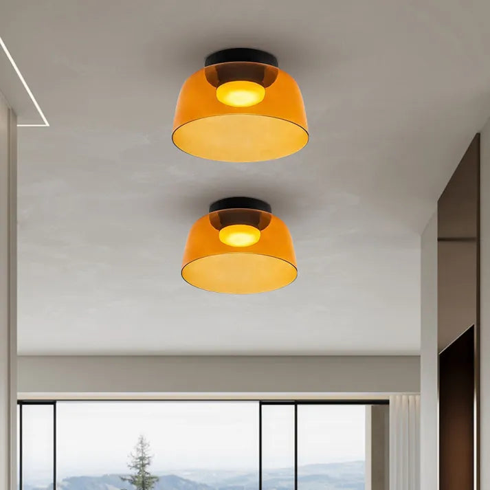 GlassLuxe – Lampada da soffitto medievale