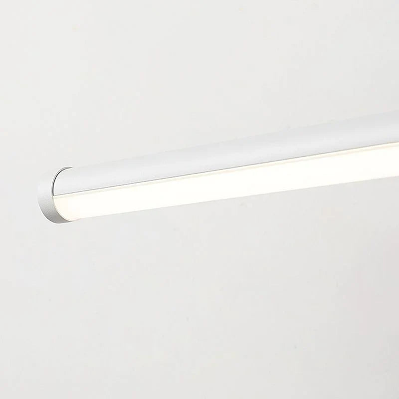 Edge Minimalistische LED-Wandleuchte, Schwarz/Weiß, für den Innenbereich, Badezimmer, Metall