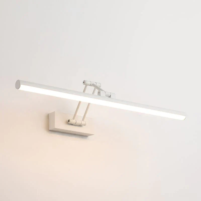 Edge Minimalistische LED-Wandleuchte, Schwarz/Weiß, für den Innenbereich, Badezimmer, Metall