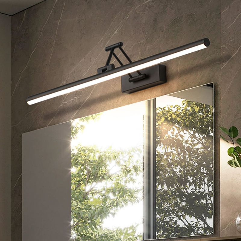 Edge Minimalistische LED Wandlamp Zwart/Wit Badkamer Binnen Metaal