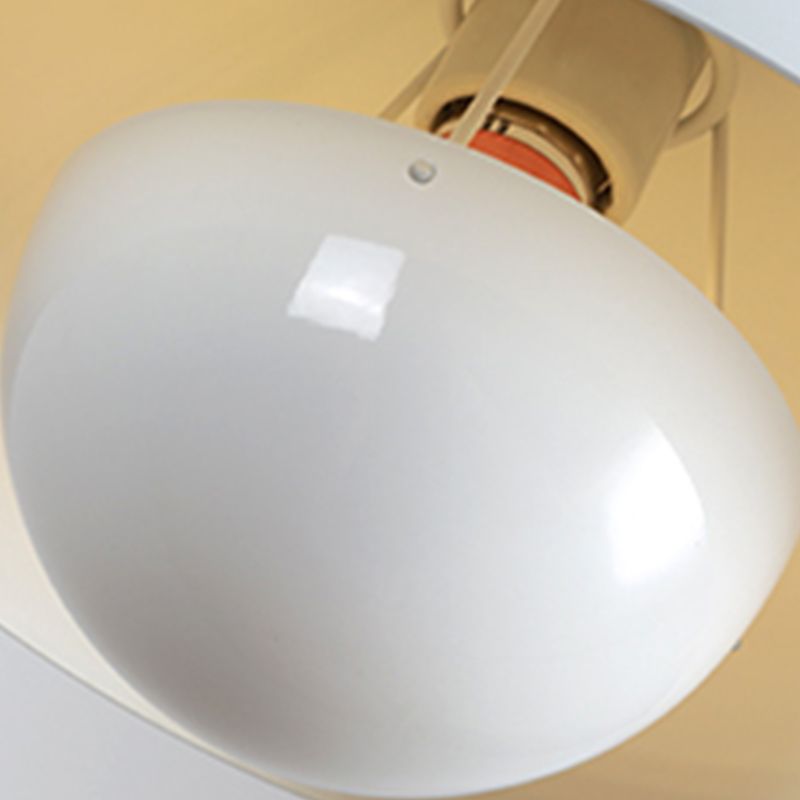 Lampe à suspension moderne et créative à 1 lumière en fer forgé au design géométrique