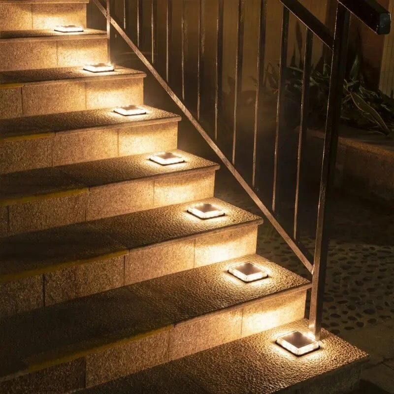 Solar LED Square floor Lights