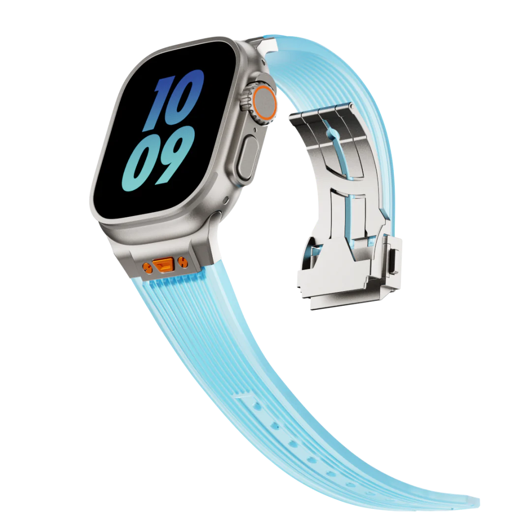 HB99 Transparent Silicone Band For Apple Watch