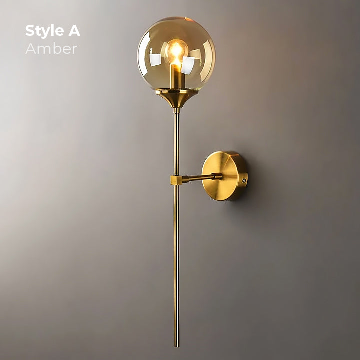 Nordic Star Ball Wall Light