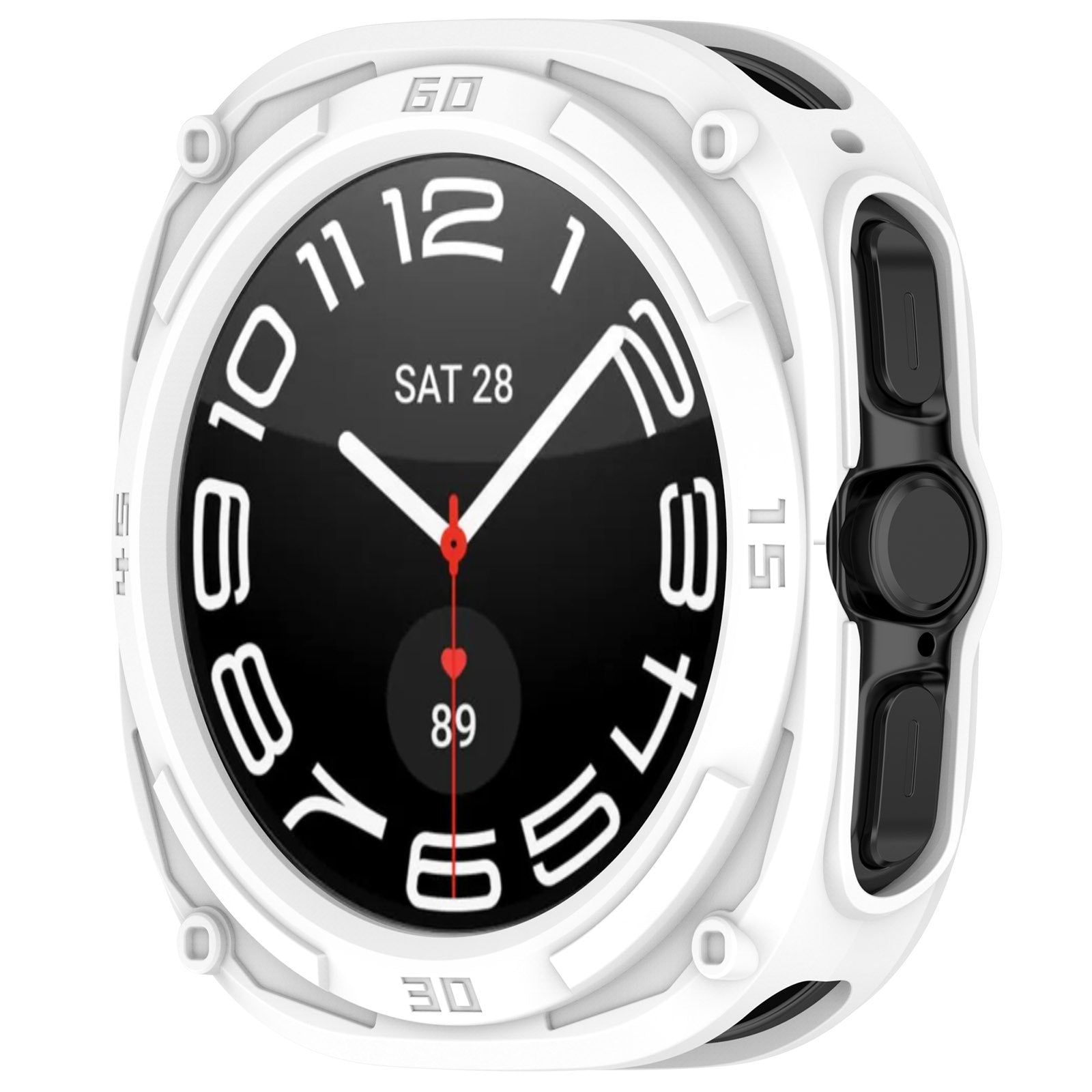 TPU Shockproof Protective Hollow Case Cover For Samsung Watch Ultra 47mm