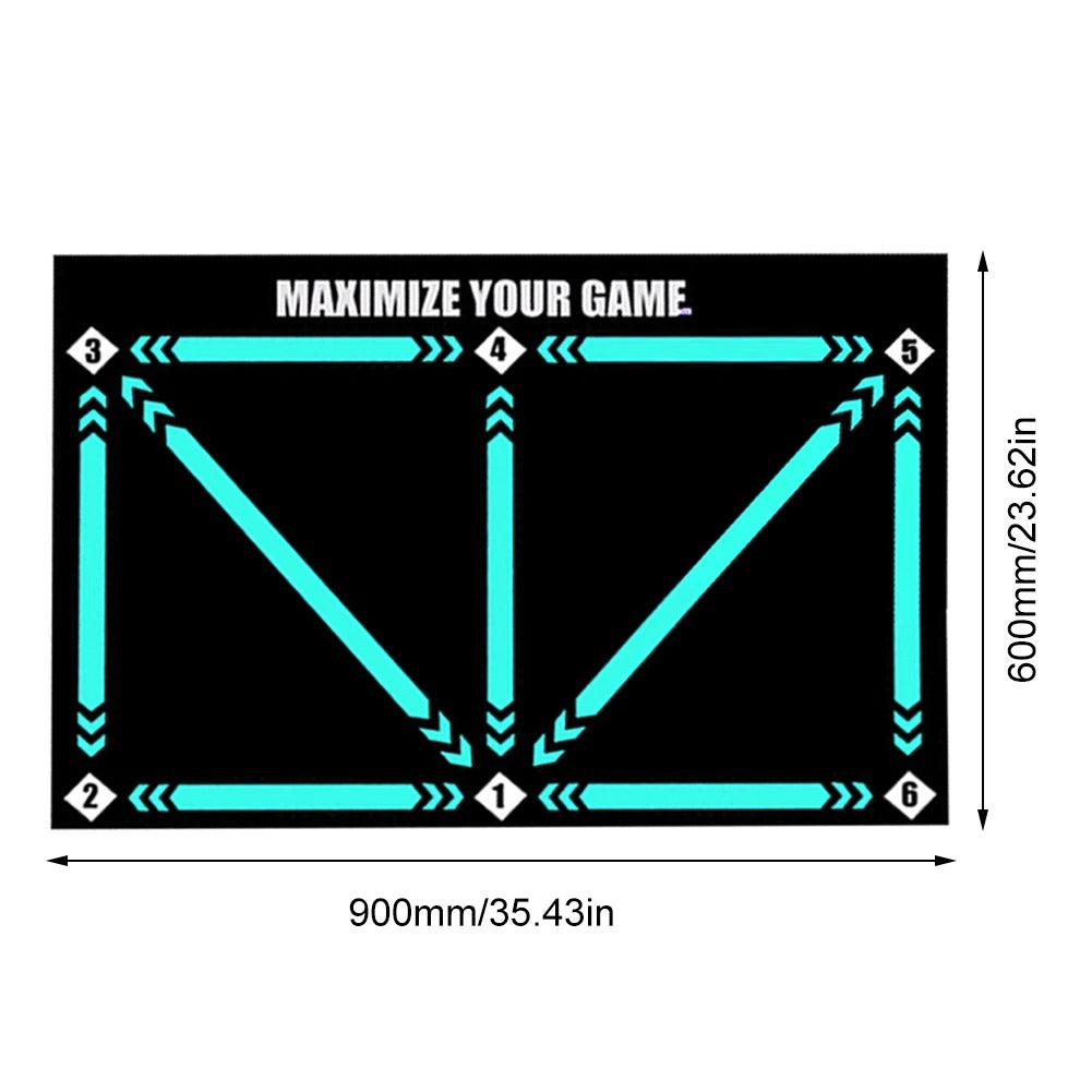 Soccer Training Mat – Anti-Slip, Noise-Reducing Training Tool