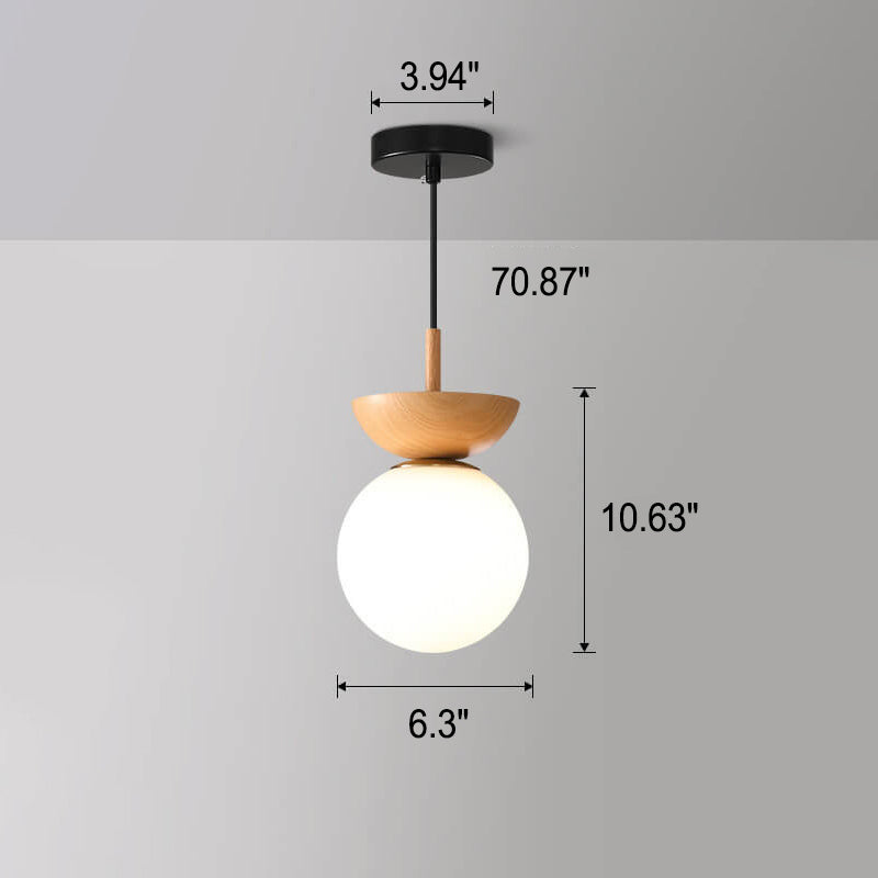 Taklampa i japansk stil