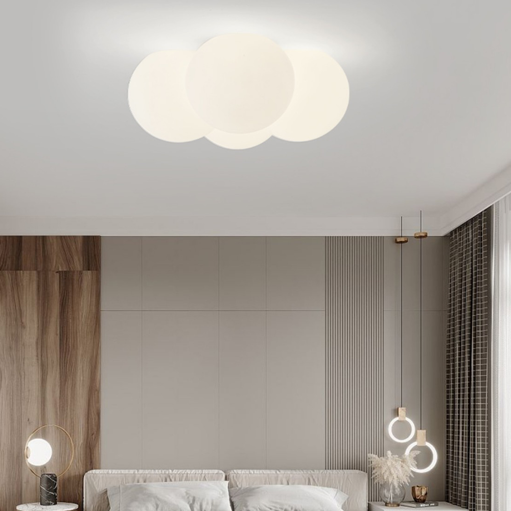 White Cloud Bubbles-plafondlamp - Modern LED-armatuur voor woonkamer, slaapkamer, hal