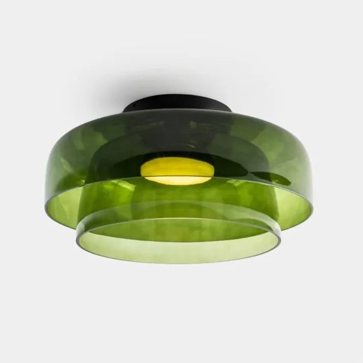 GlassLuxe – Lampe de plafond médiévale