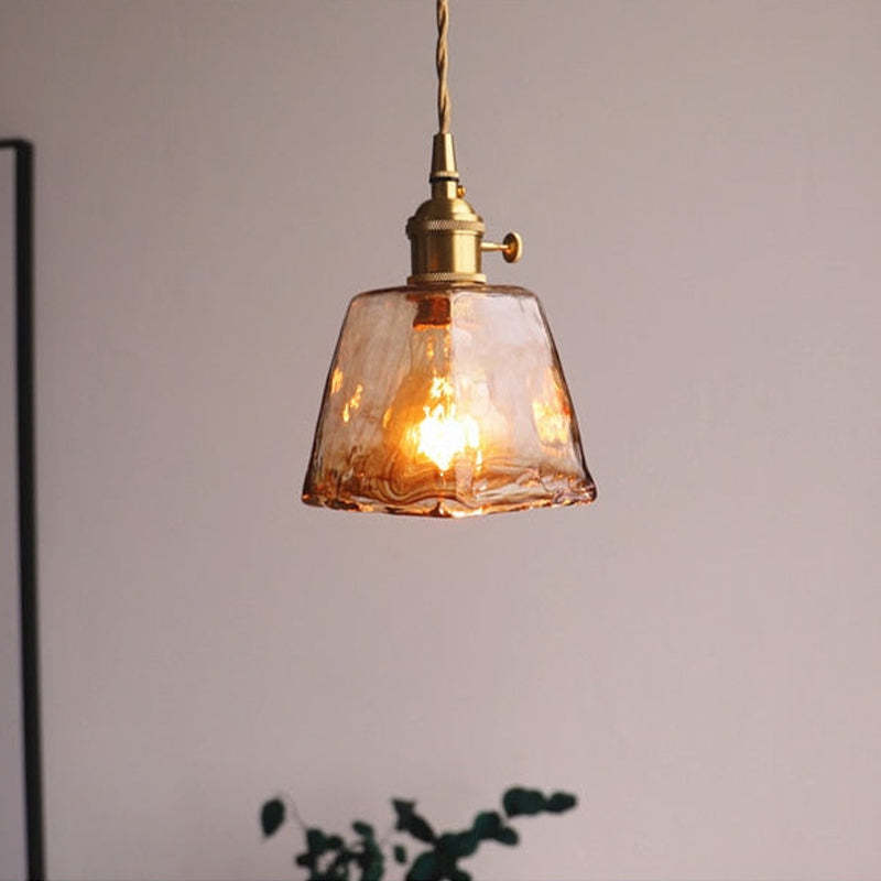 Vintagea - LED Retro Pendellampa i guldmetall