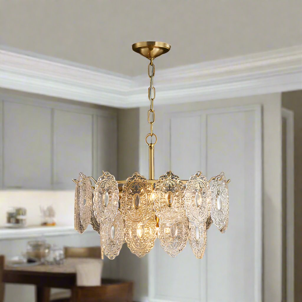 LumiereElegante - Krystalllampe med 5/7 grener