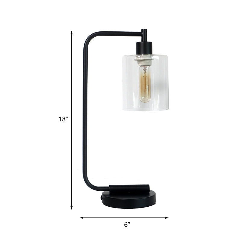 Ambiance - Elegant sylindrisk bordlampe for et moderne design