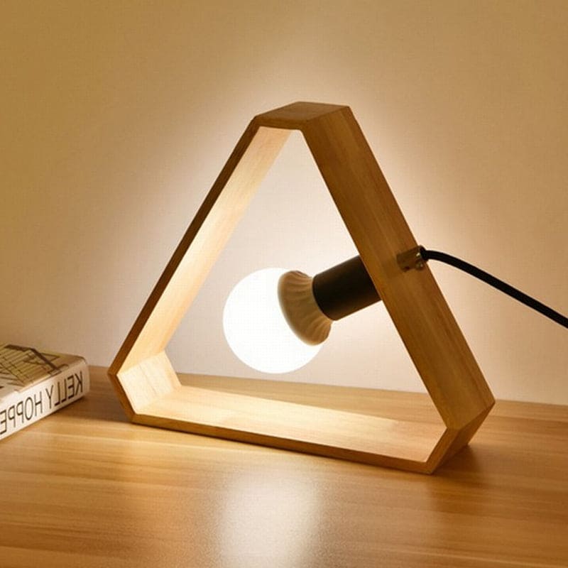 LightStyle - Head Beige Simplicity Table Lamp for Bedroom