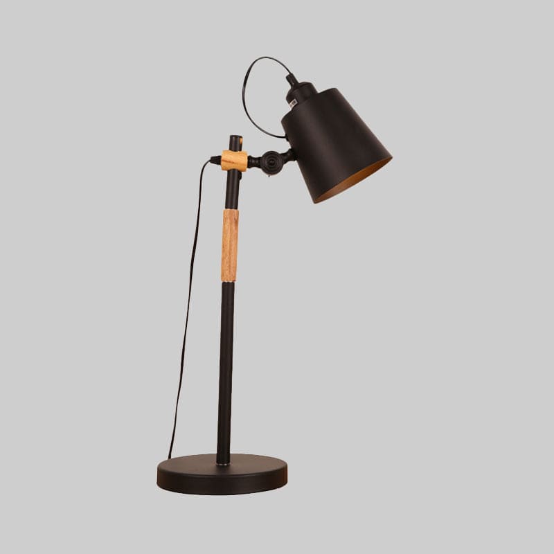 GlowZoë - Industriel Metal Bucket Style Bordlampe