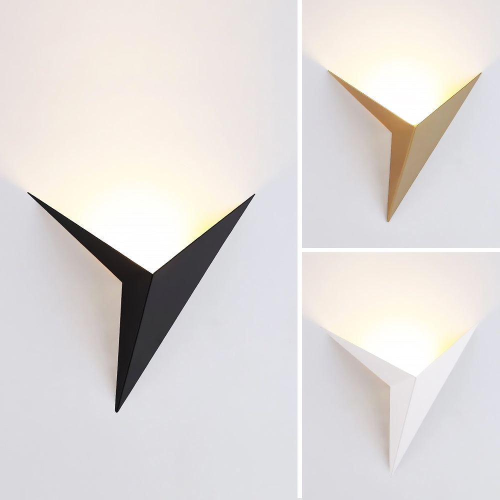 Nordische Origami-Wandlampe