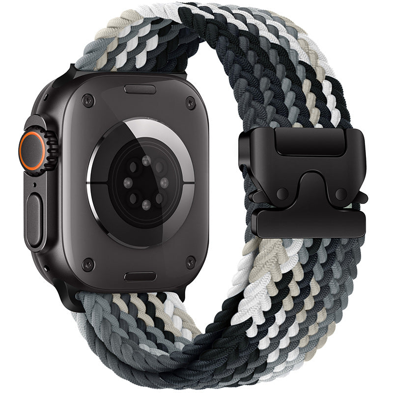 Nylon Flettet Rem For Apple Watch