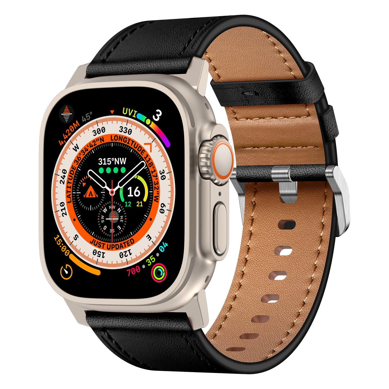 Skórzany pasek Wilderness do Apple Watch