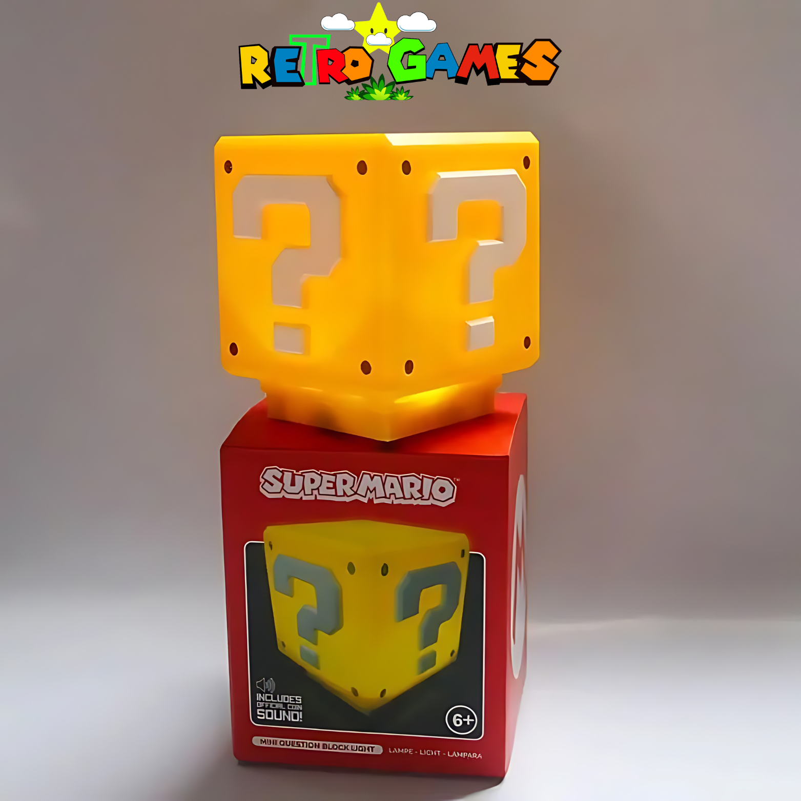 Super Mario Question Block -valaisin