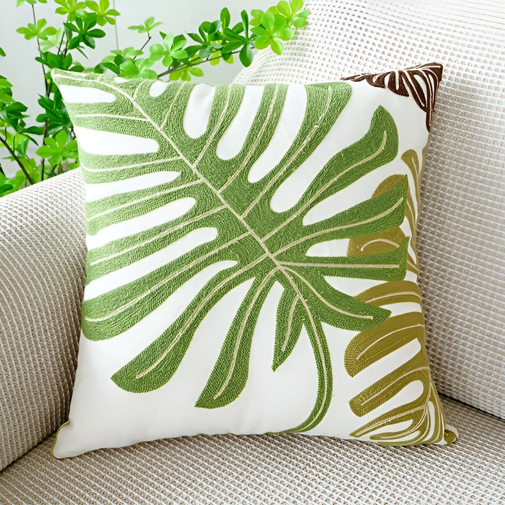 Verdant Paradise Cushion Cover