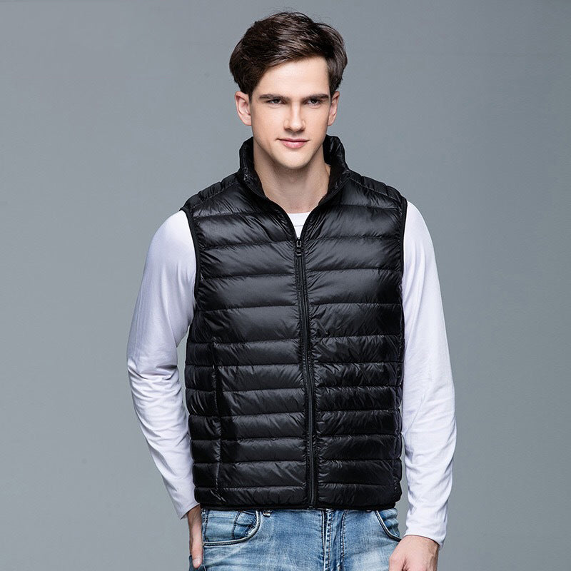 Gilet en duvet pour homme automne/hiver