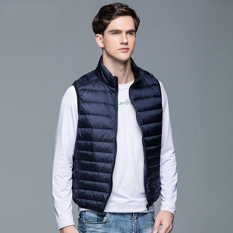 Gilet en duvet pour homme automne/hiver