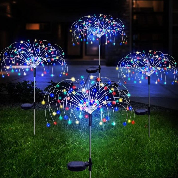 Solarsparks - Lampes solaires d'extérieur style feu d'artifice