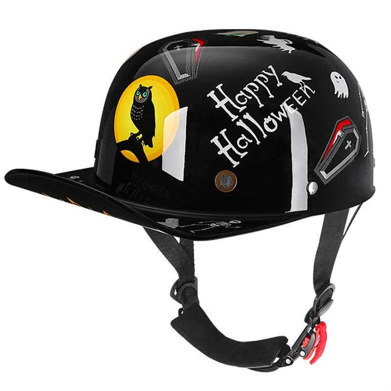 Baseballmütze Motorradhelm - DOT genehmigt