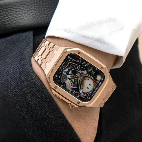 AP Polished MetalApple Watch-fodralset