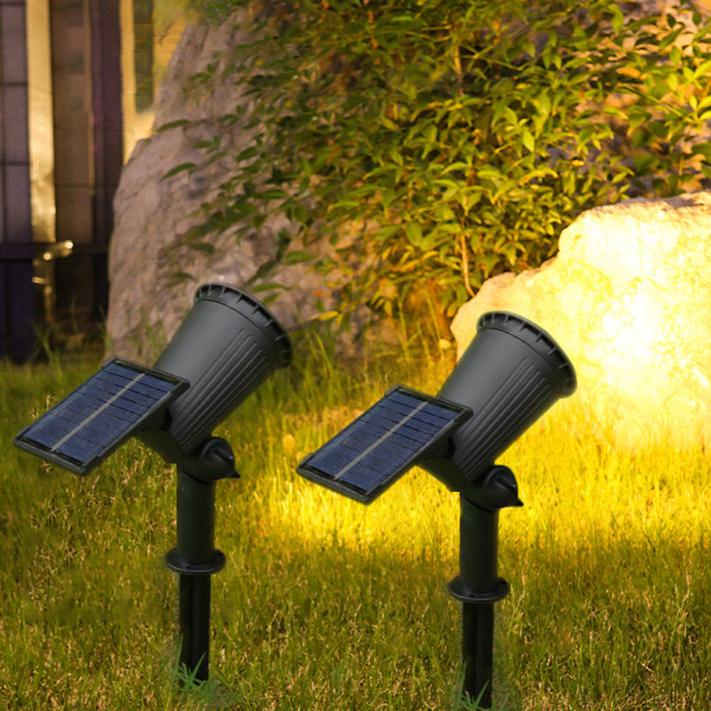 SolarGlow Color-Changing Garden Lights – Outdoor LED Spotlights