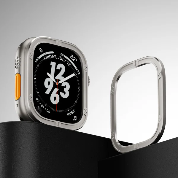 מעגל הגנה ממתכת בלתי נלאית עבור Apple Watch Ultra