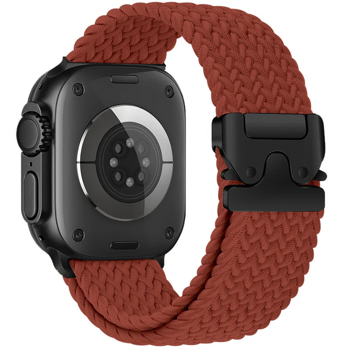 Elastic nylon parachute buckle watch strap suitable for all Apple series