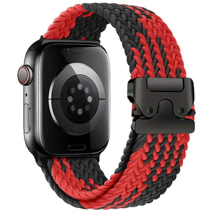 Elastic nylon parachute buckle watch strap suitable for all Apple series