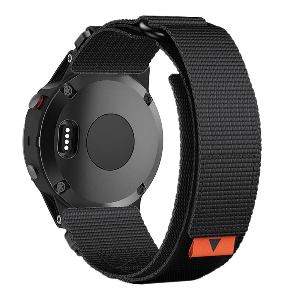 Taktinen nailoniranneke sopii Garmin Tactix Fenix 8 7 7X 6 6X:lle