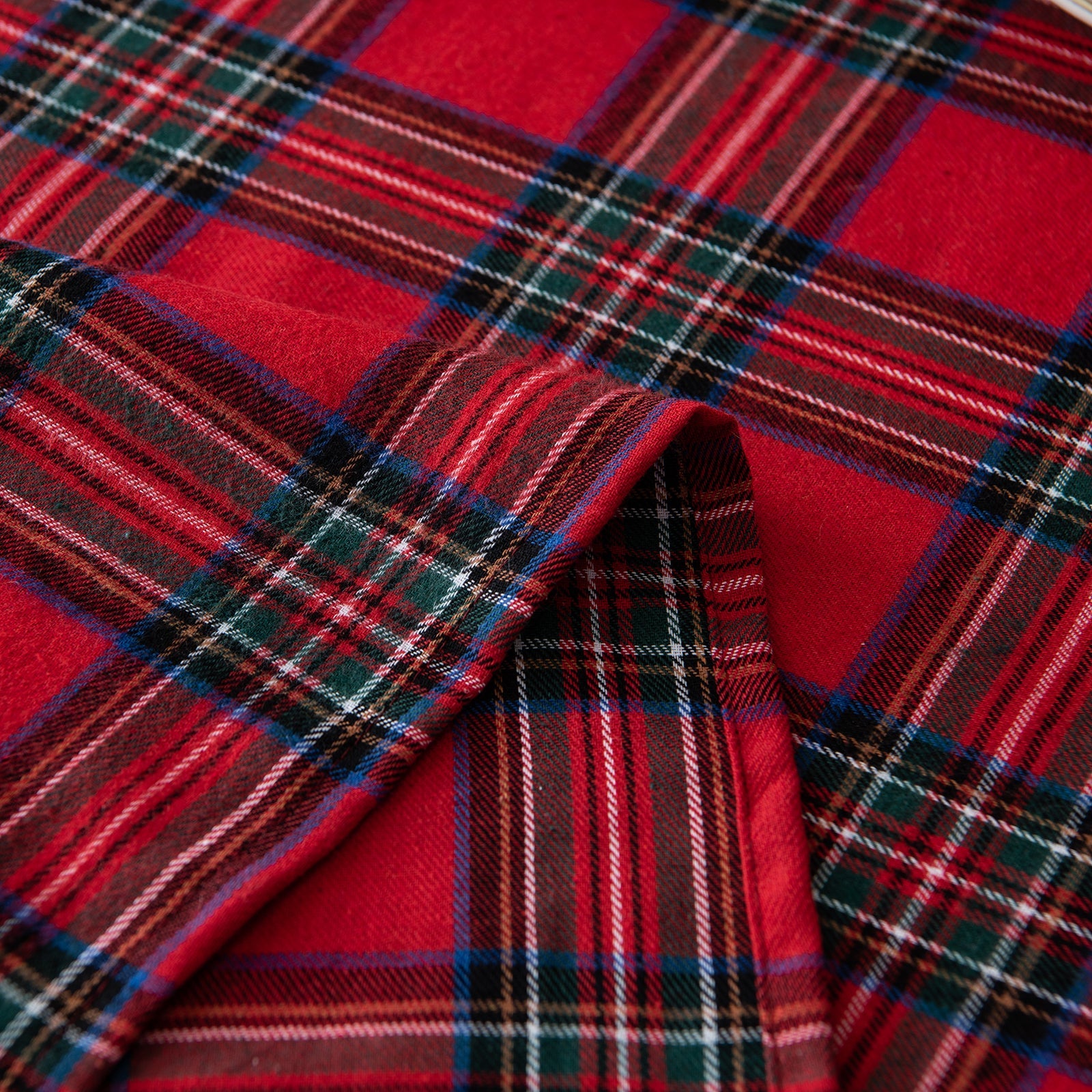 Joulujuhlat Perinteinen skotlantilainen Tartan Squares -pöytäliina