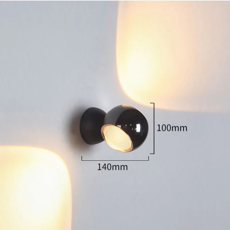 PureLight - Aplique de pared giratorio 180°