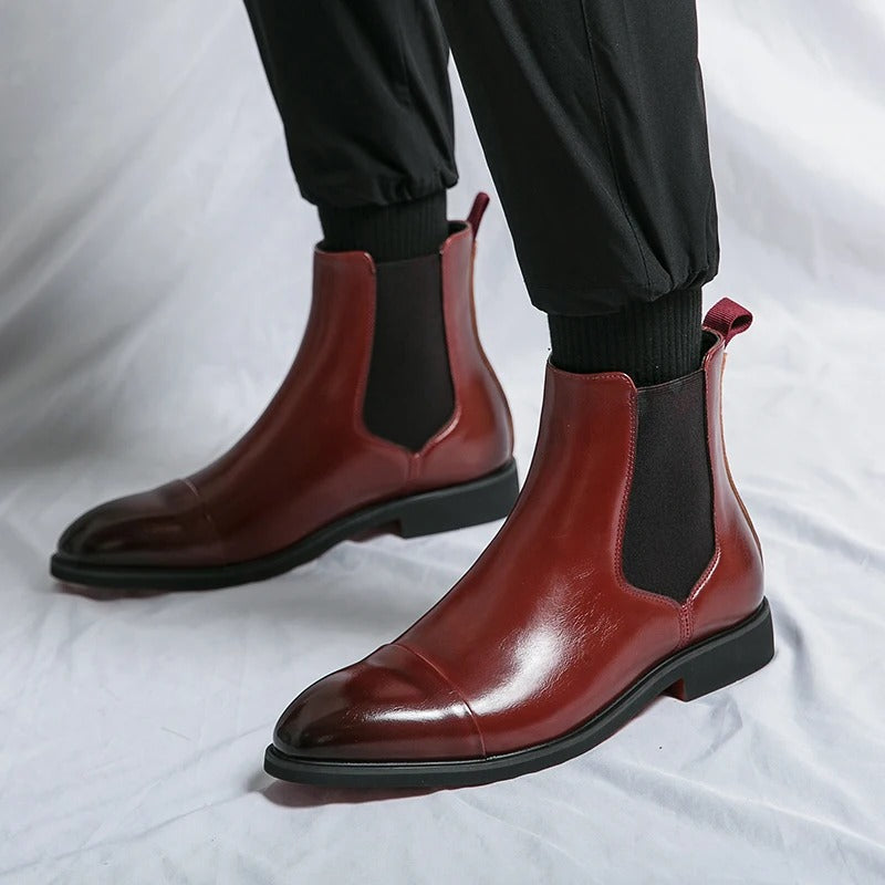 Bottines Chelsea Huntsman™ Signature Crimson