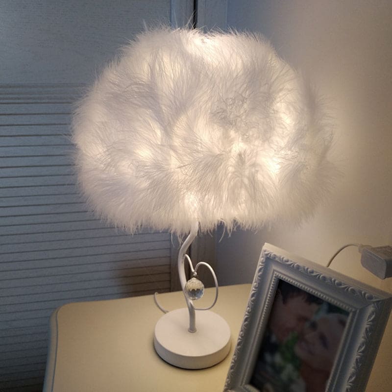 EvoGlow - Scandinavian Feather Cloud Bordslampa