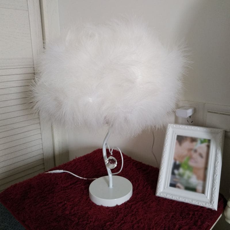 EvoGlow - Scandinavian Feather Cloud Bordlampe