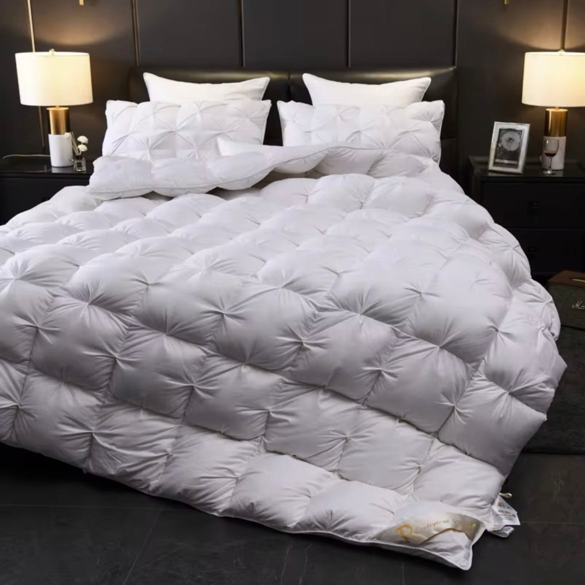 Couette en duvet d'oie blanche Splendore