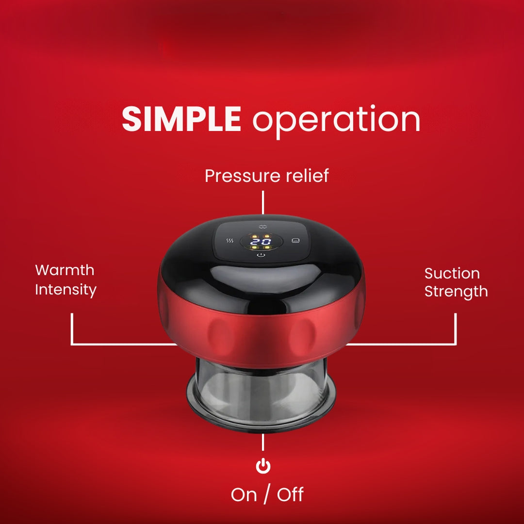 NUECup™ Cupping Device - Experience Immediate Relief from Muscle Tension and Pain