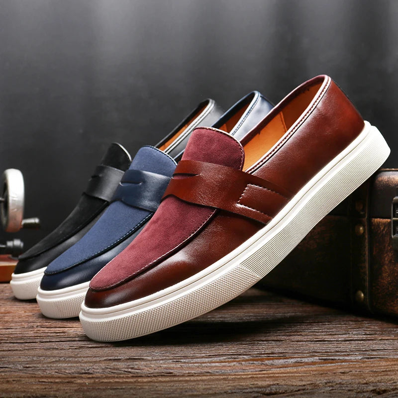 Mocassins en daim Kensington