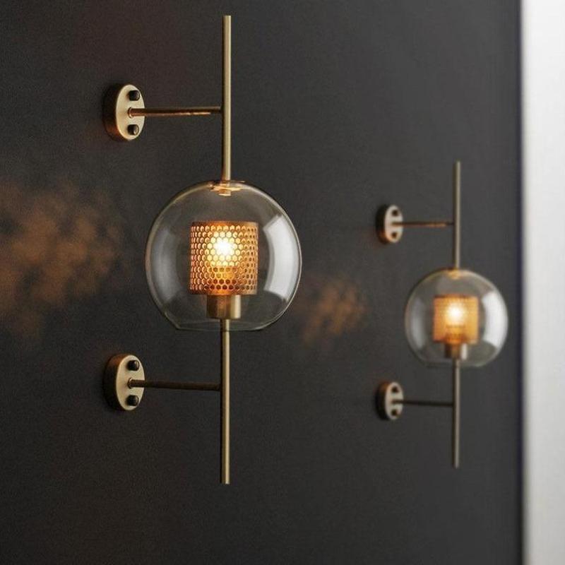 Honeycomb Radiance Orb Sconce | Wall light