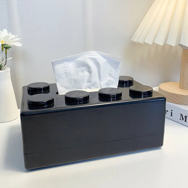 Nostalgisk Lego Block-Style Tissue Case