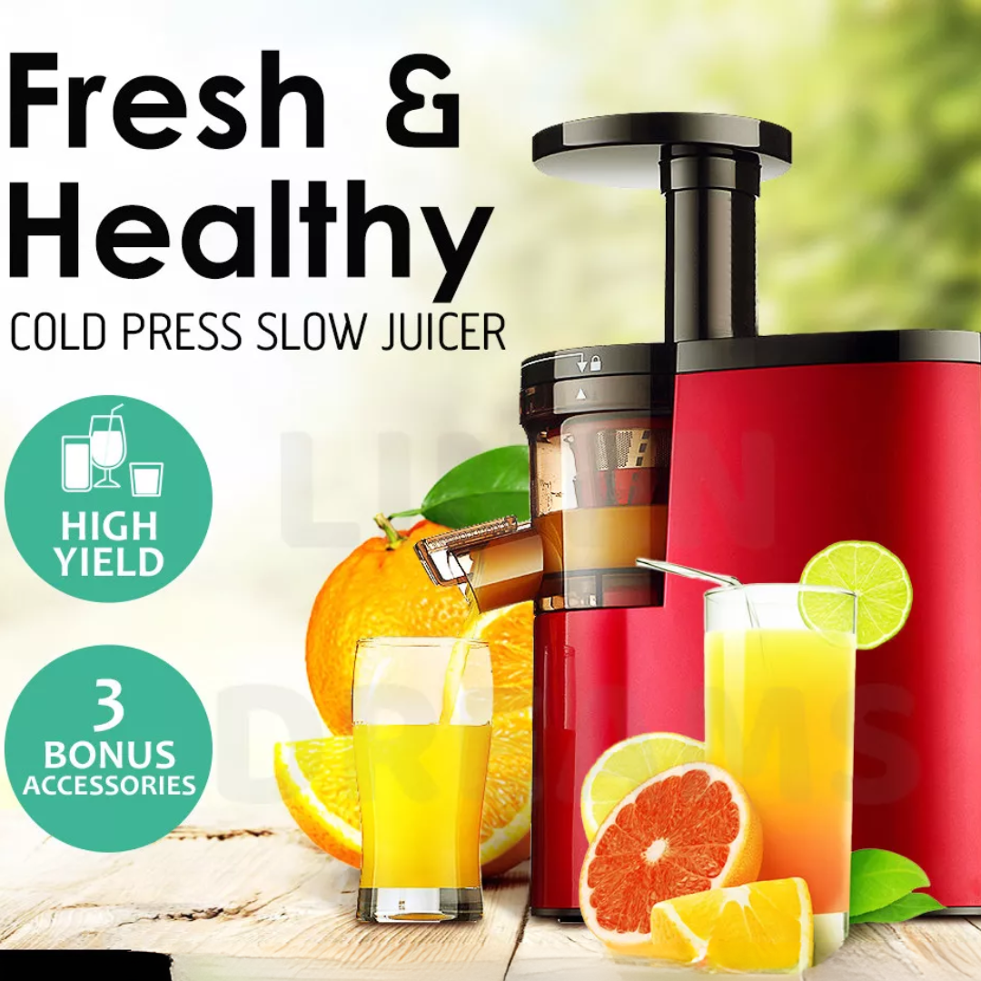 Cold Press Slow Juicer – Njut av slät, fruktfri färsk juice